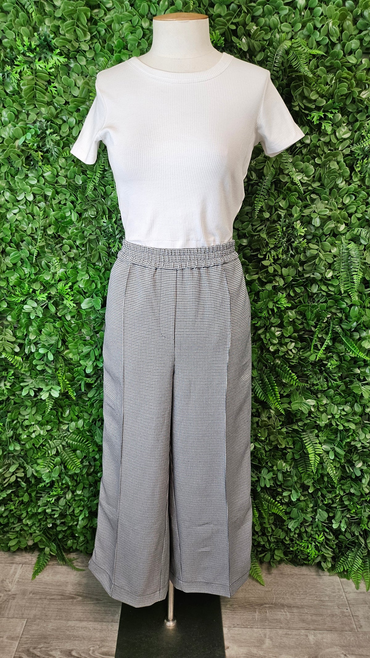 Lemon Tree Check Side Stripe Pant (14)