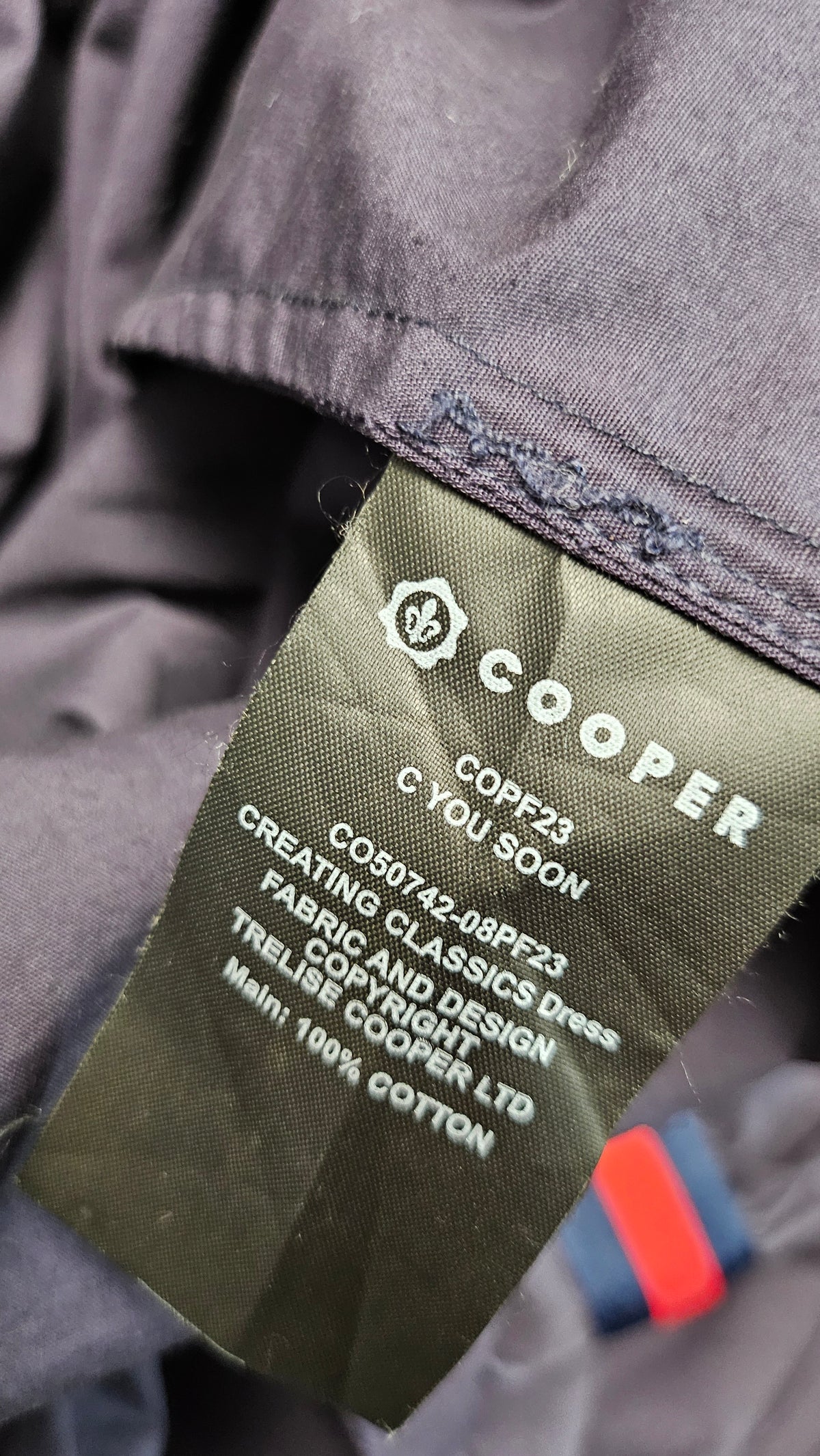 Cooper Navy Creating Classics Dress
