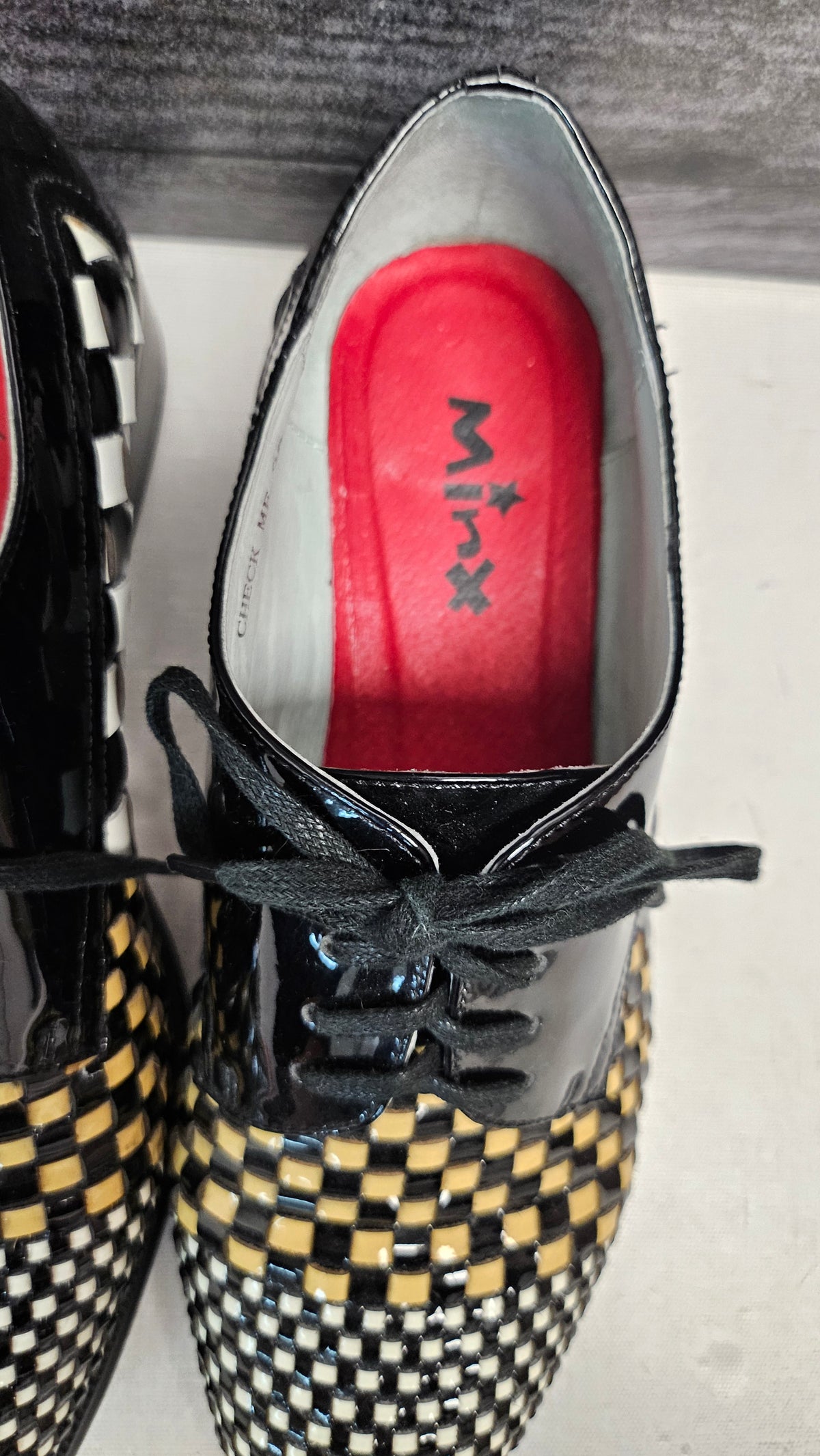 Minx Check Me Brogue (38)