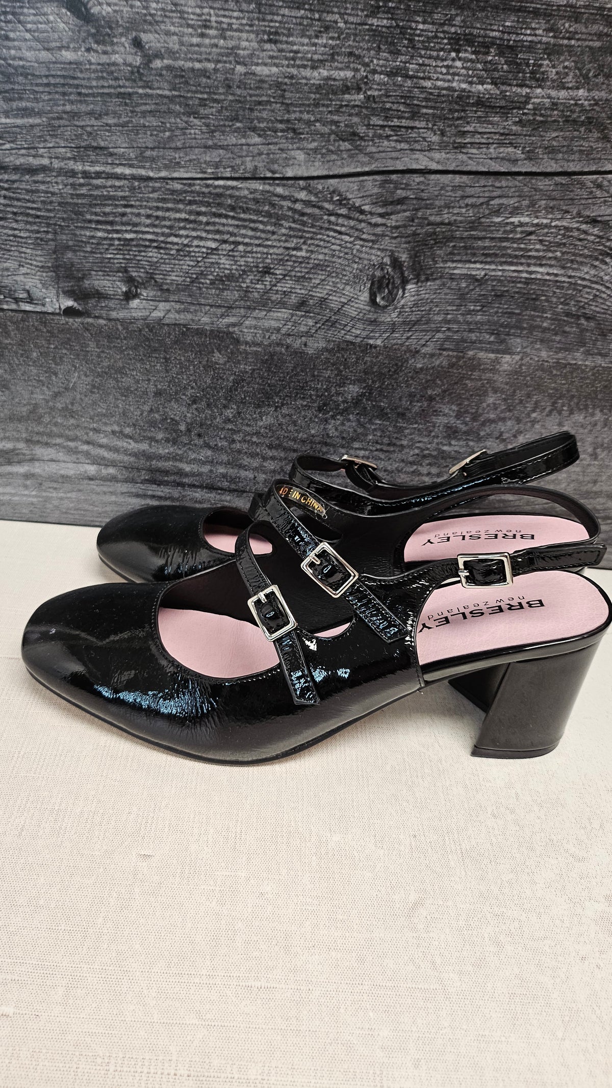 Bresley Black Darick Heel (41)