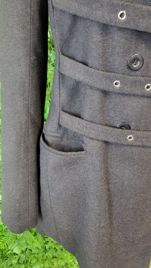 Go Sweet Black Belted Coat (12)