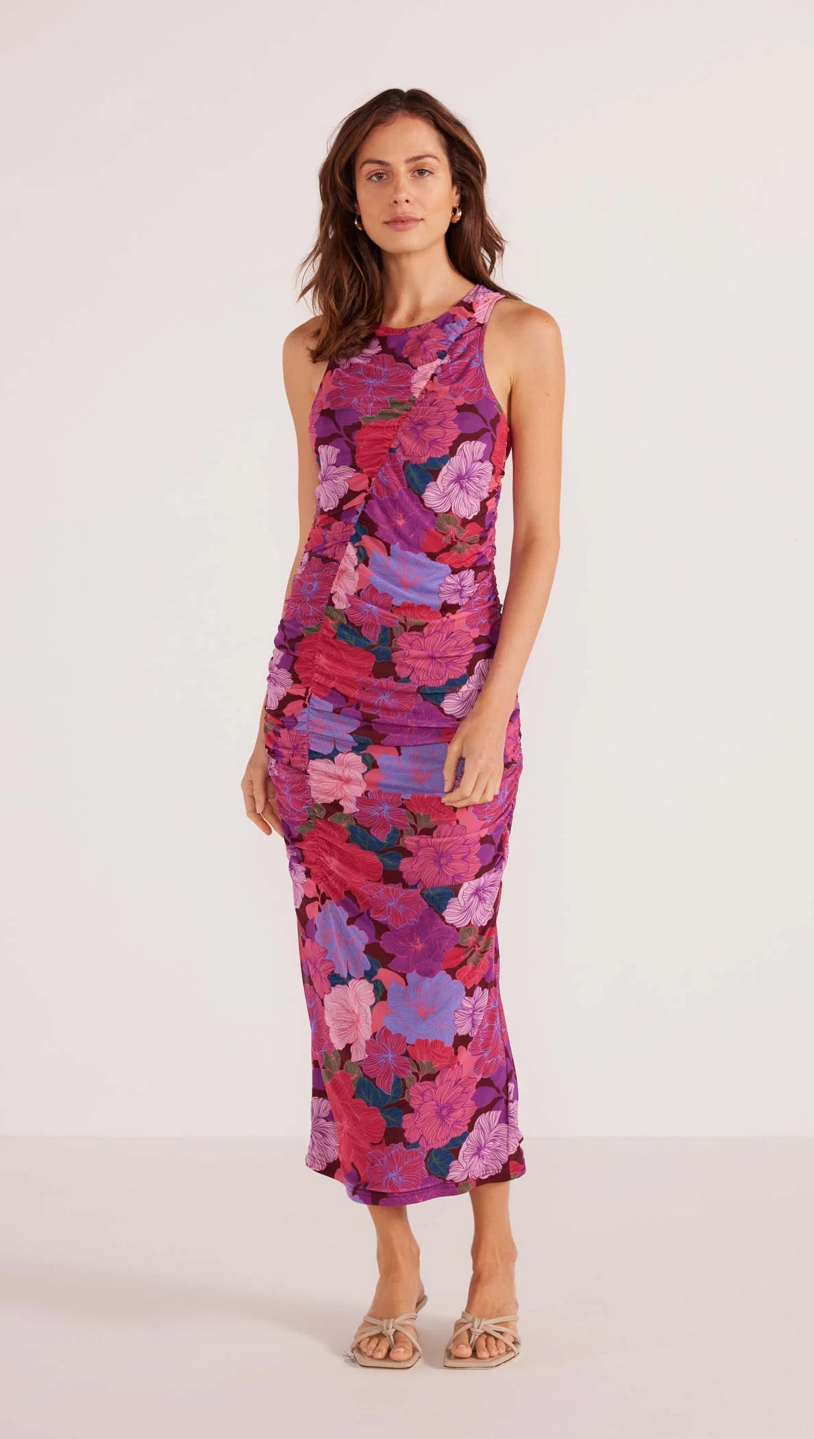 Mink Pink Floral Lexi Midi Dress BNWT (12-14)