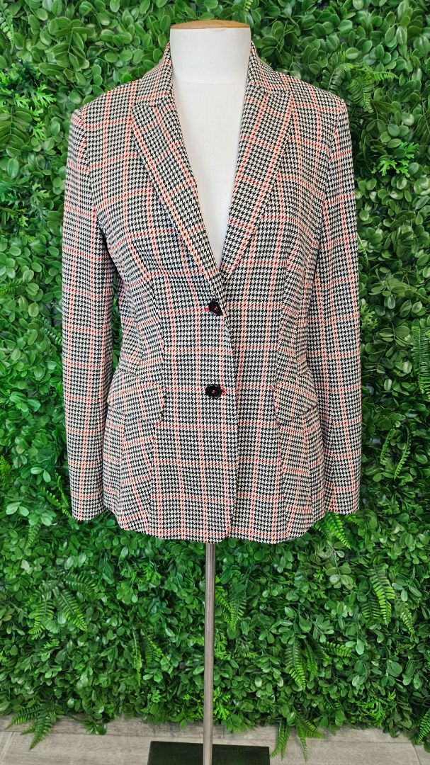 Marccain Houndstooth Blazer (10)