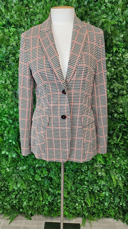 Marccain Houndstooth Blazer (10)