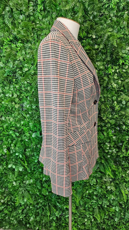 Marccain Houndstooth Blazer (10)
