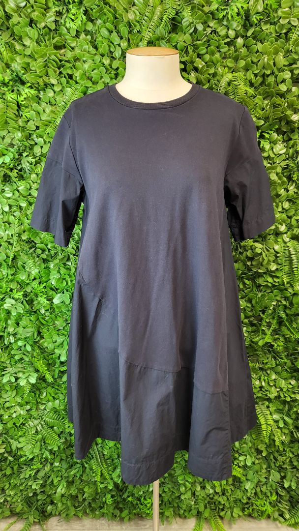Cos Navy A-Line T-shirt Dress (8-10)