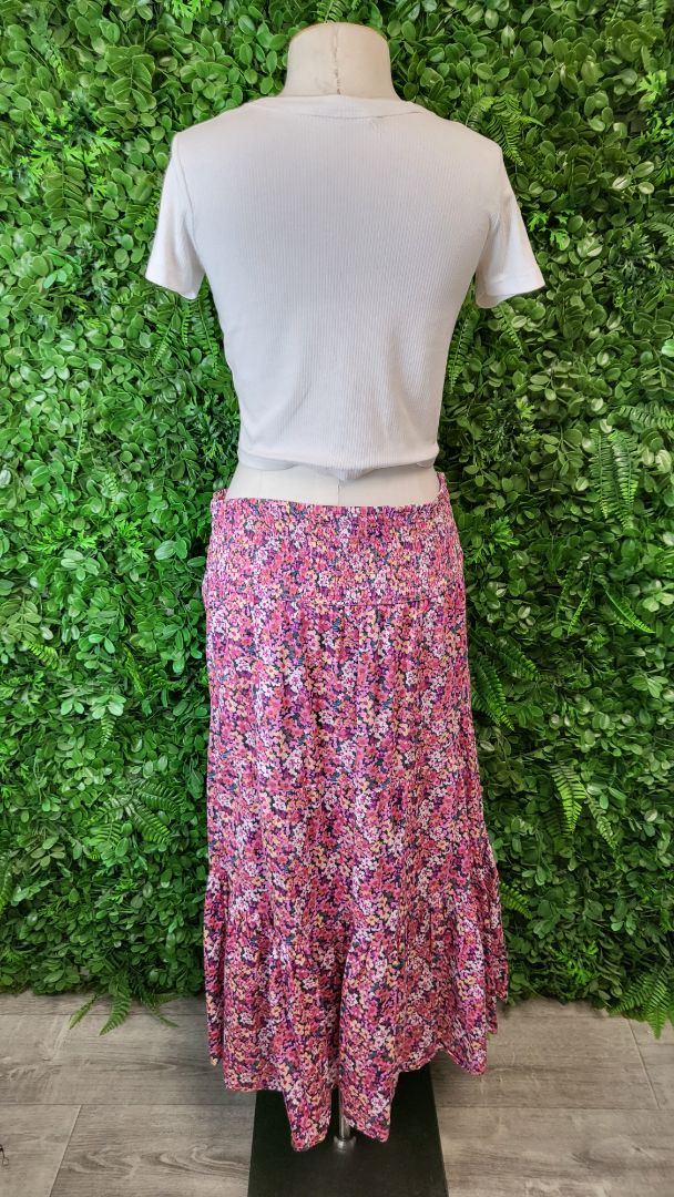 Decjuba Floral Tiered Maxi Skirt (14)
