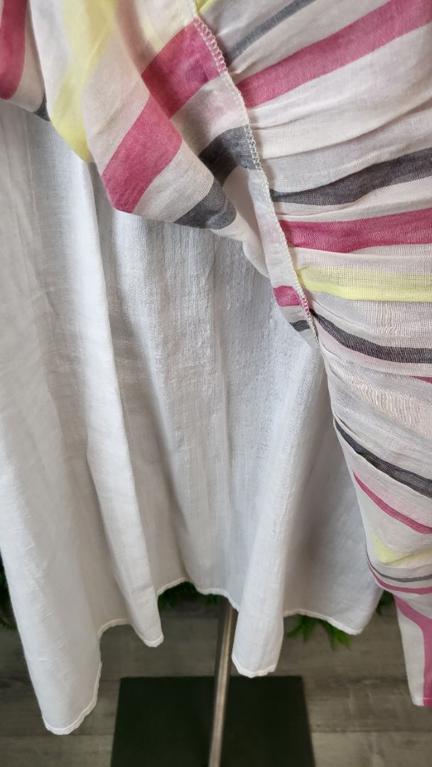 Yarra Trail Stripe Cotton Midi Dress (14)