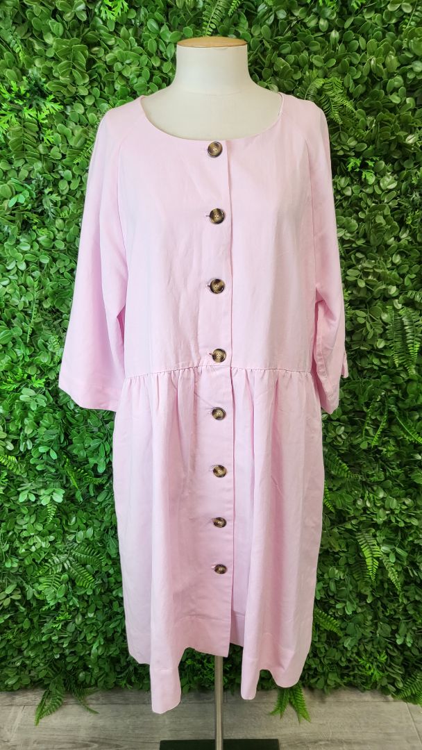 Elm Lifestyle Pink Tier Dress (14)