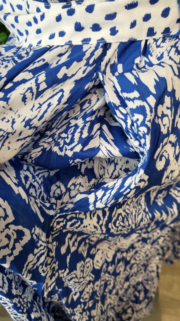 Sportscraft Blue Cotton Maxi Dress (16)