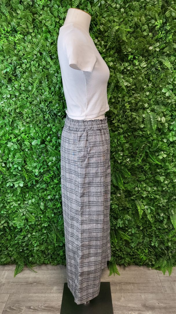 Wadzee Check Linen Culottes (16)