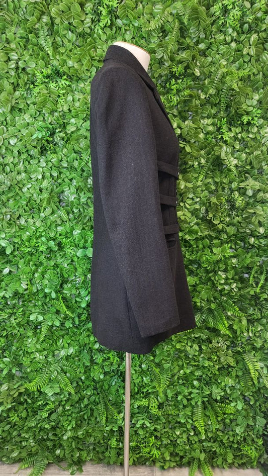 Go Sweet Black Belted Coat (12)