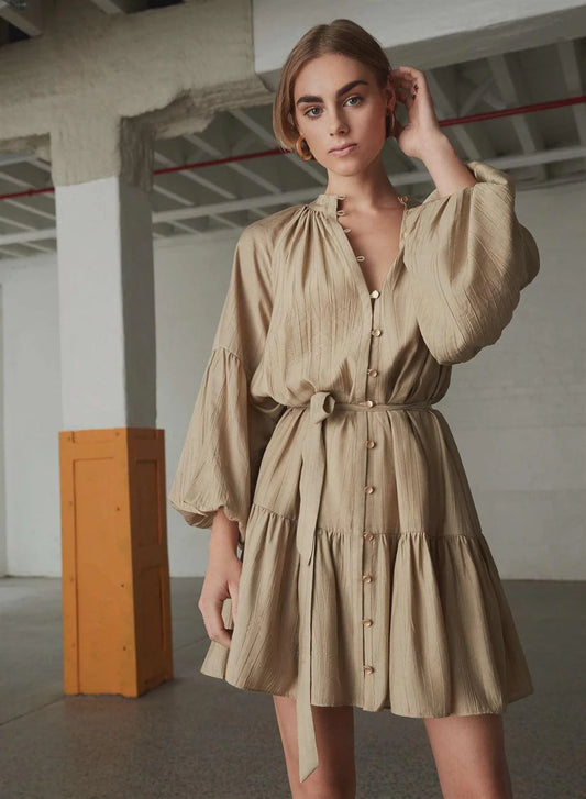 Esmaee Beige Stage Dress (16)