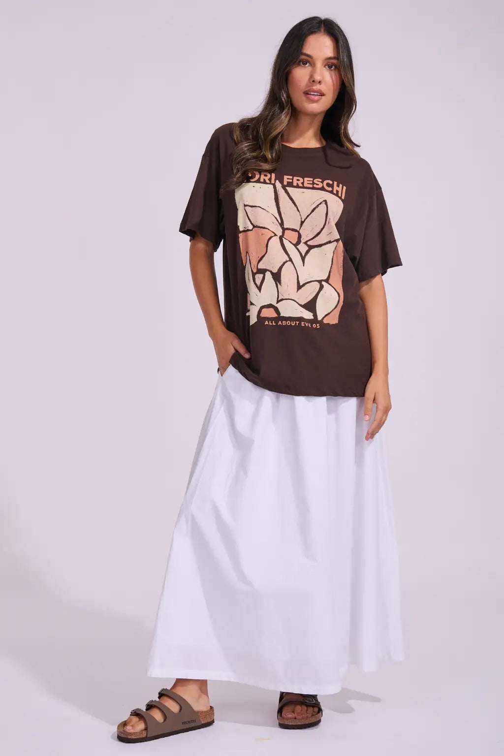 All About Eve Brown Fiori Tee (14)